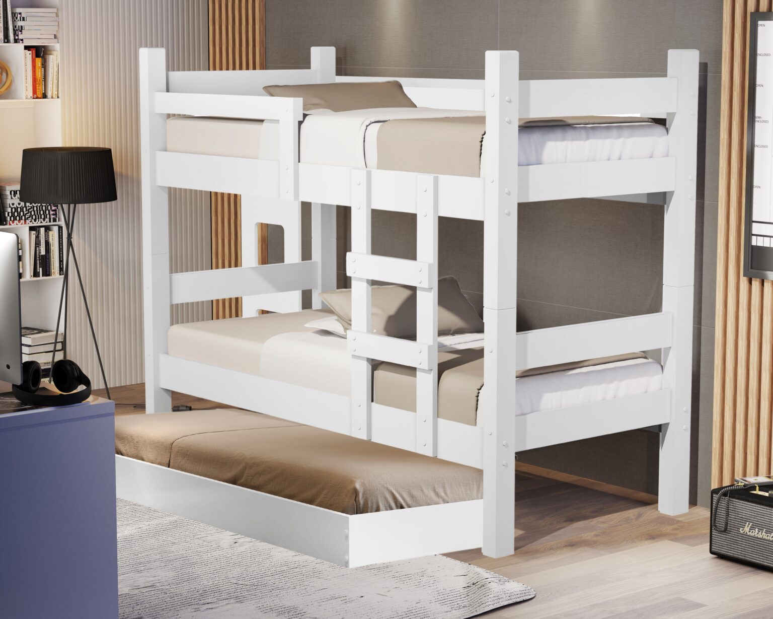 Treliche Letícia (Auxiliar Mili) Branco – VJ MÓVEIS - Móveis furniture