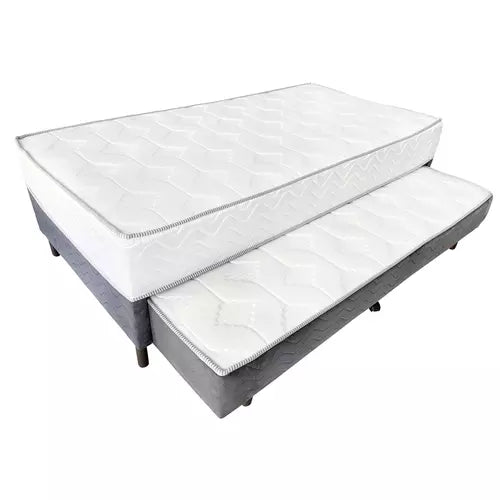 Bicama Box Absolut Solteiro Ortopédica 88x188x32cm Bio Flex