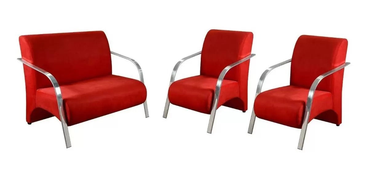 Conj Poltronas Veneza Alumi 2.1.1Lgs - Móveis furniture