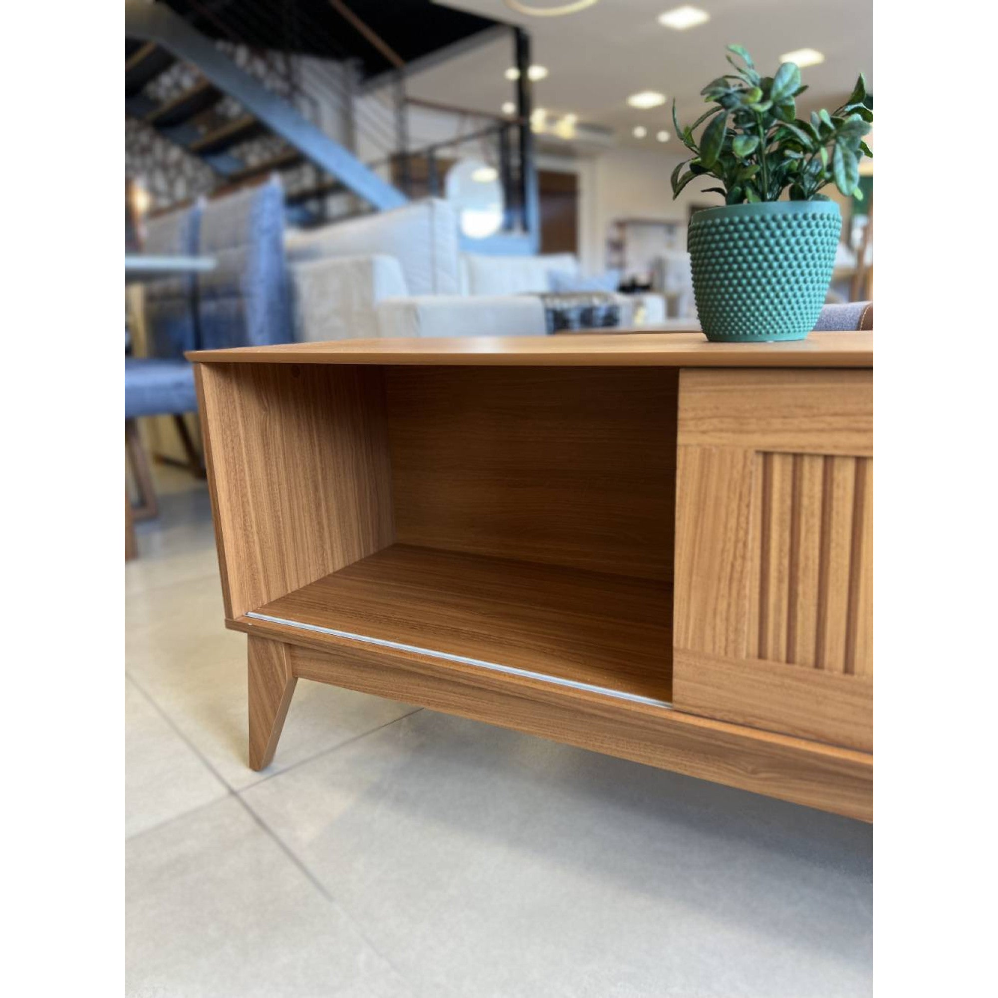 Rack Aruba 55″ – Cedro - Móveis furniture