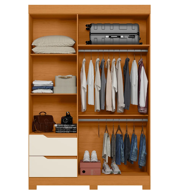 Guarda Roupa Vivace Solteiro Albatroz - Móveis furniture