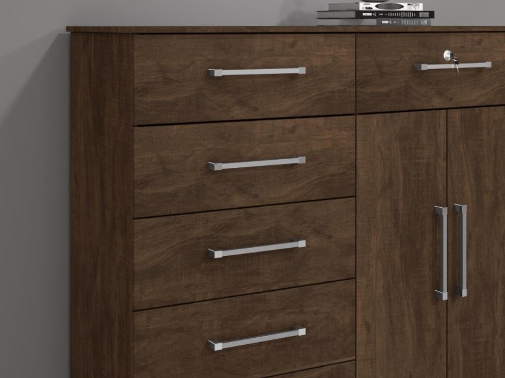 Cômoda 6 gavetas 2 portas Ref.: 021 – Ipe - Móveis furniture