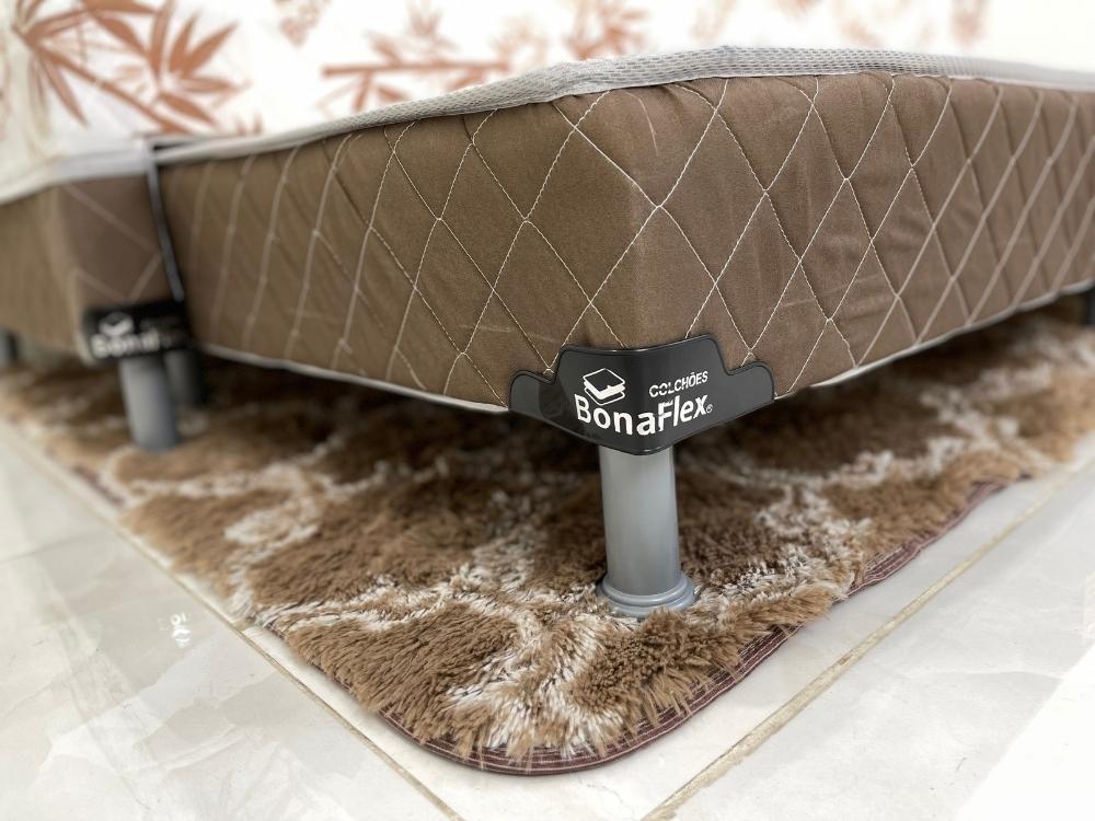 Cama box Gardênia Molas Bonnel Solteiro com Auxiliar – - Móveis furniture