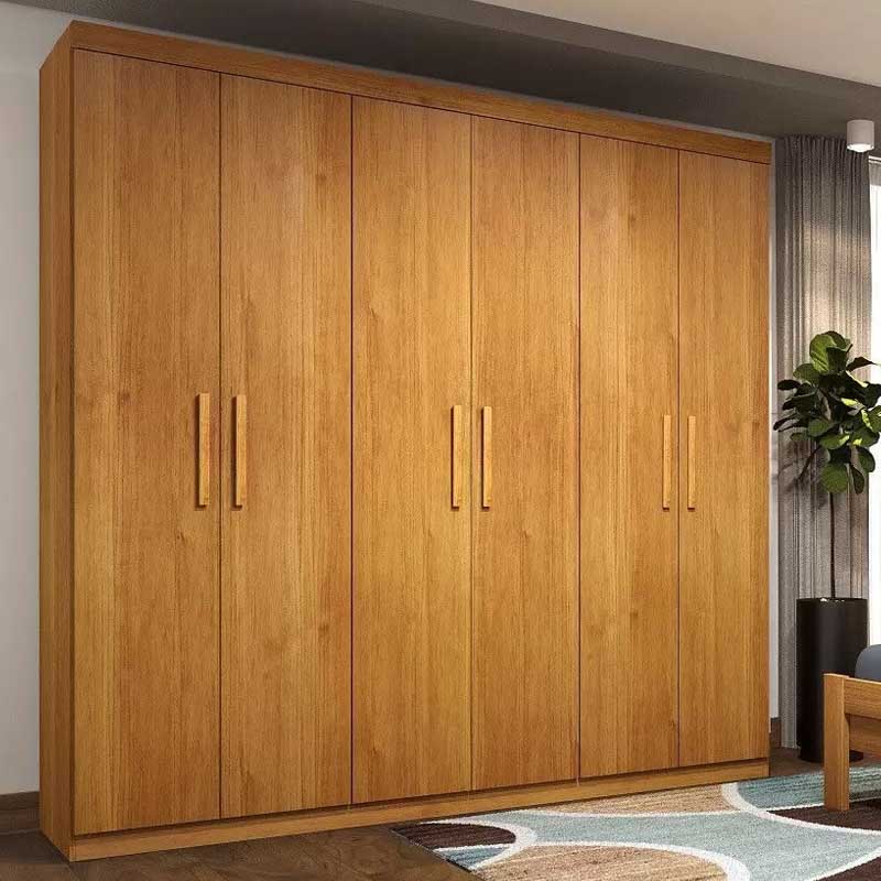 Roupeiro 6 Portas Olimpo Larg. 2.19m Cinamomo Tcil - Móveis furniture