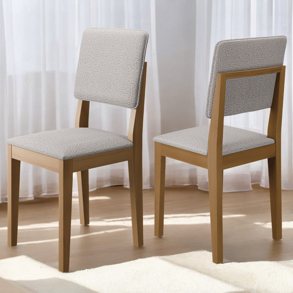 Kit 2 Cadeiras Pérola Imbuia/Linho Cinza Grafite – DOBUÊ MOVELARIA