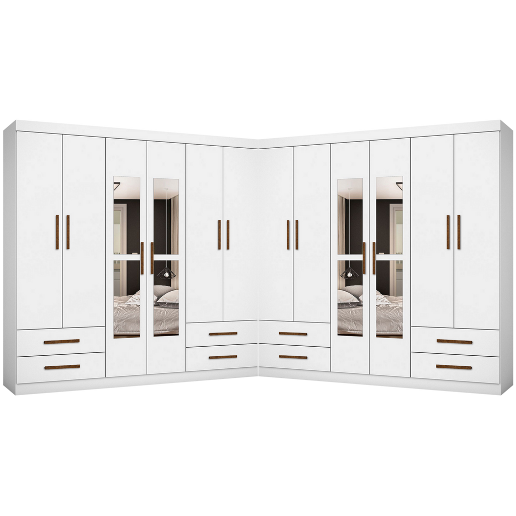 Closet Hércules Branco – CARIOCA MÓVEIS - Móveis furniture