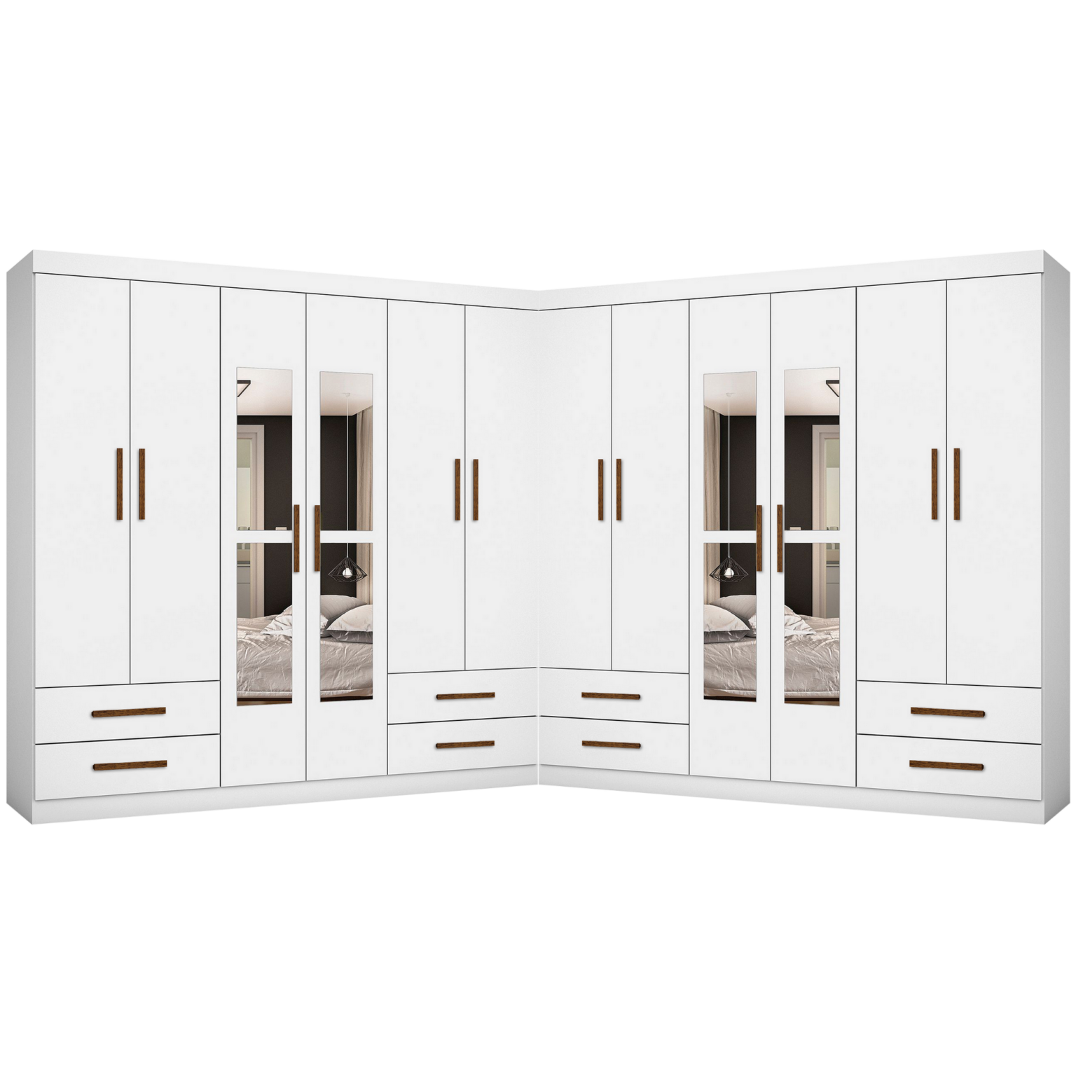 Closet Hércules Branco – CARIOCA MÓVEIS - Móveis furniture