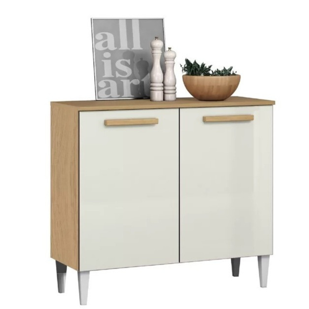 Balcão de Cozinha Buffet 2 Portas Isabelle Aramóveis - Móveis furniture