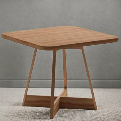 Mesa Átria 1593 Quadrada 90 Rosê Cobre/Nogal Freijó – CARRARO MÓVEIS