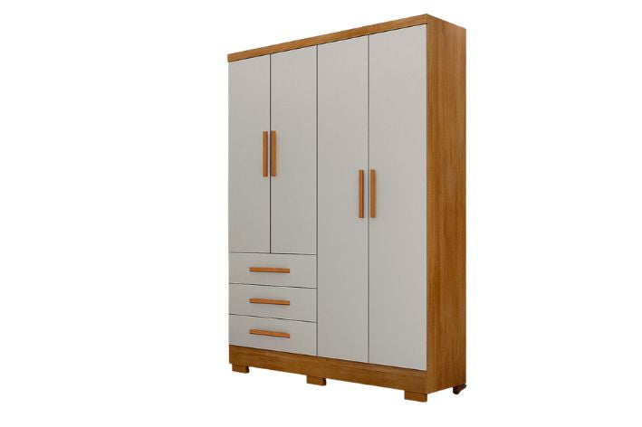 GUARDA ROUPA ENCANT 4PTS – CUMARU/FENDI –