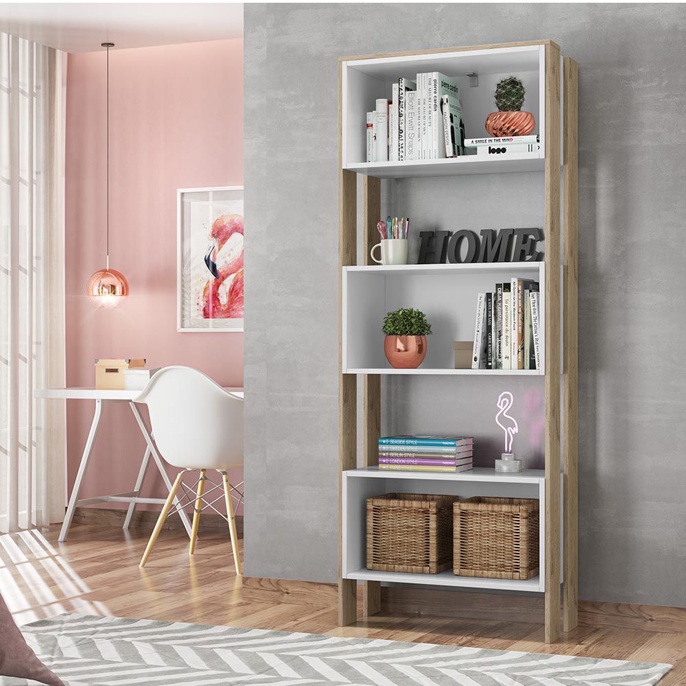 Livreiro com Nicho - Móveis furniture