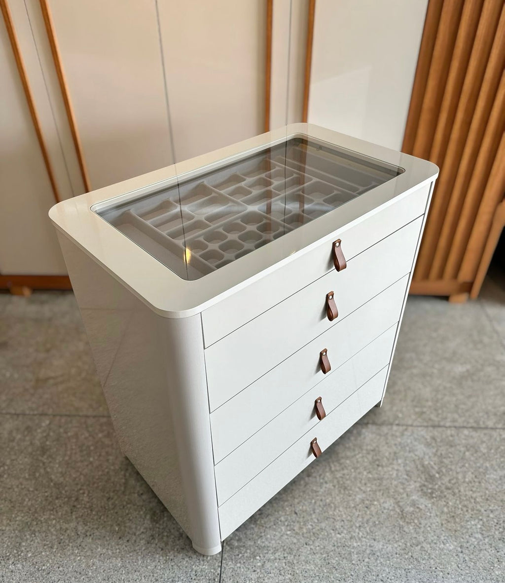 Comoda Ilha Innova 5G Off White Gelius - Móveis furniture