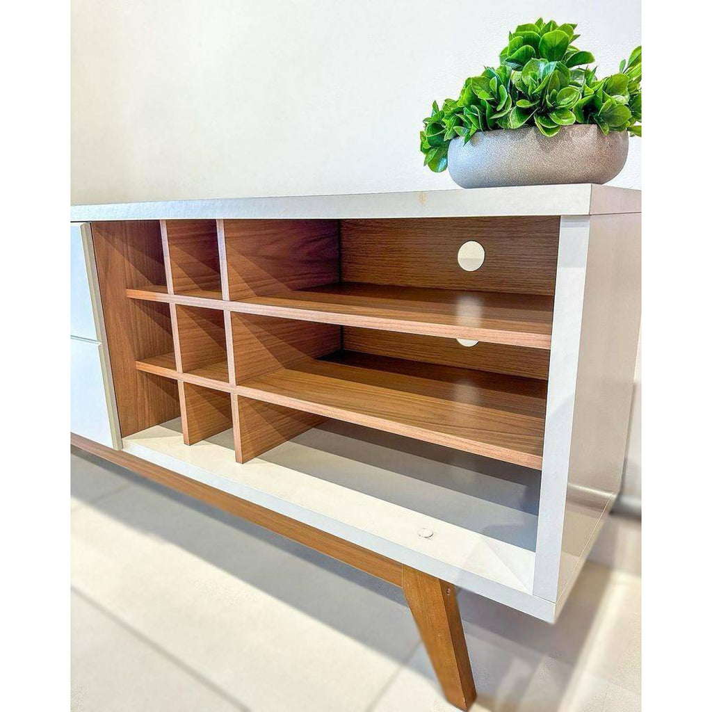 Rack Bancada Noronha Larg. 1.80m Off/Freijó