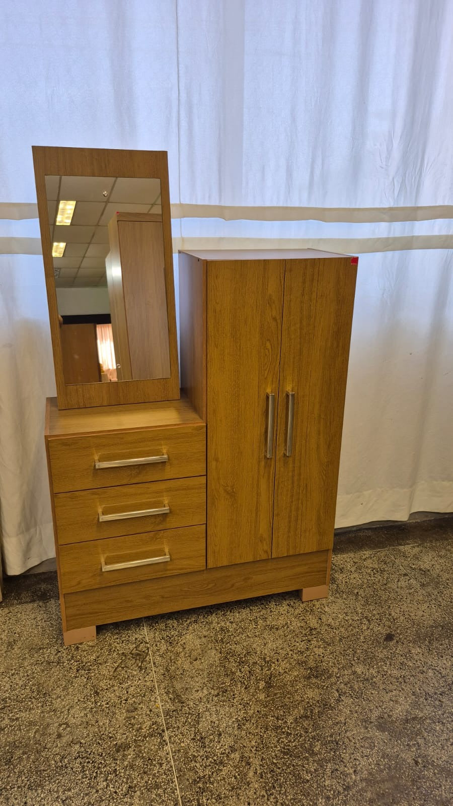 Cômoda 3 Gavetas 2 Portas Dunas 50CO2326 Cinamomo – RODIAL MÓVEIS