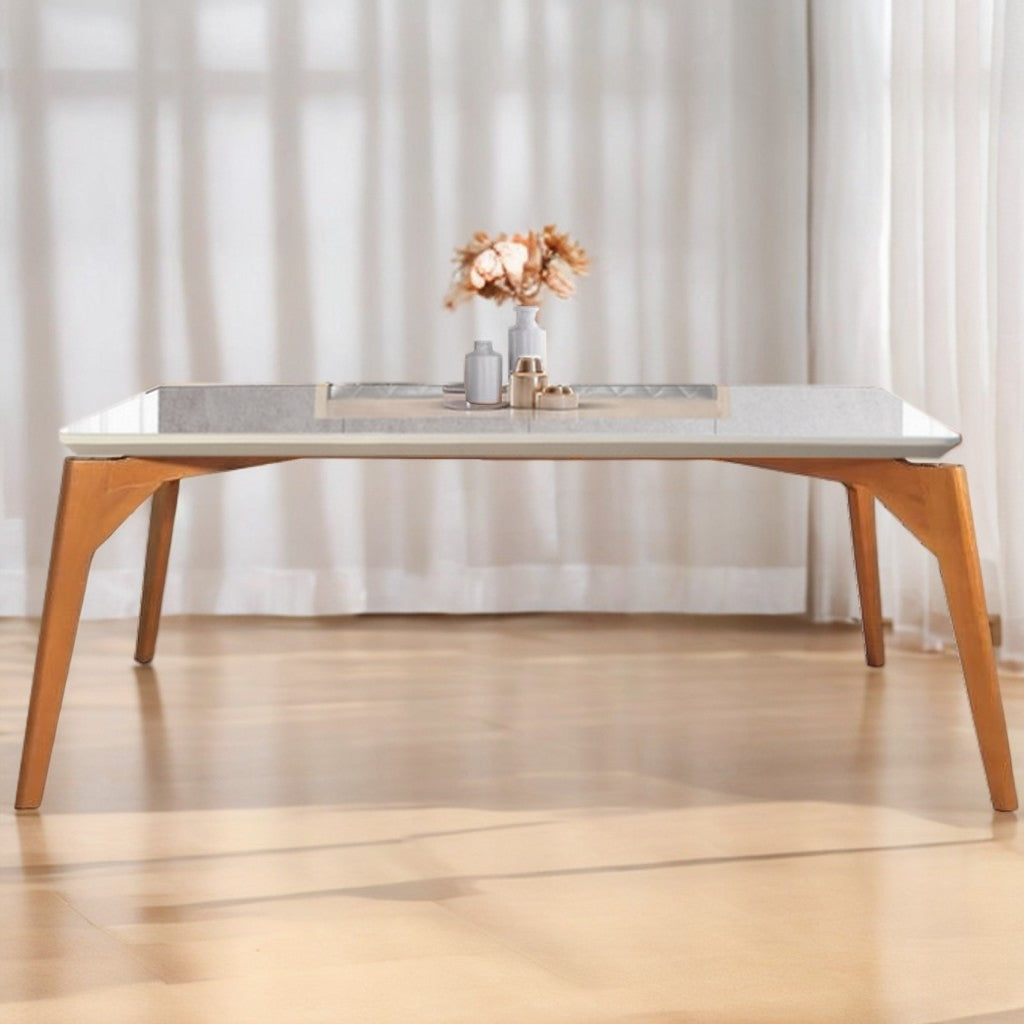 Mesa Tiradentes 120 Imbuia Natural/Vidro Off White – MARKA MÓVEIS TL