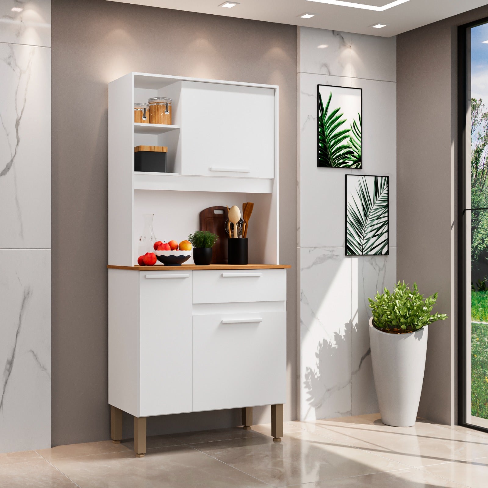 Kit Cozinha Lia 3P1G - Móveis furniture