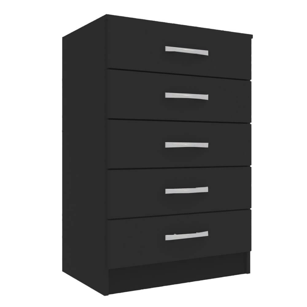 Cômoda Maxi com 5 Gavetas Evidência Móveis - Móveis furniture