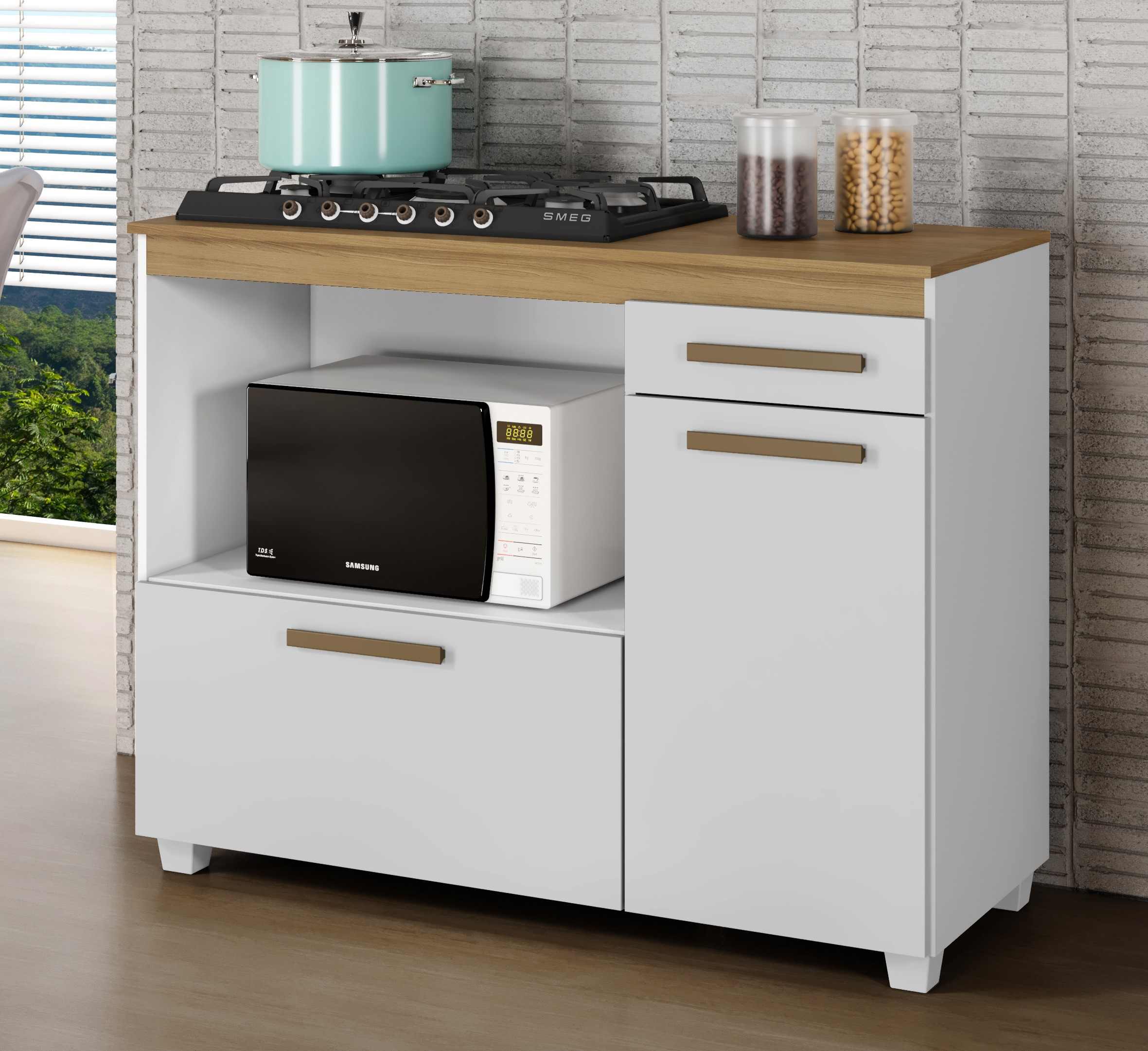 Balcao CookTop Cronus 120 4 Bocas Visualizacao Intrerna Arte Moveis