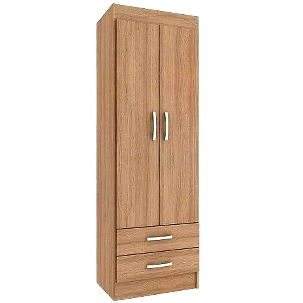 Guarda Roupa Atalaia 2 Portas 2 Gavetas Solteiro Evidencia CINAMOMO