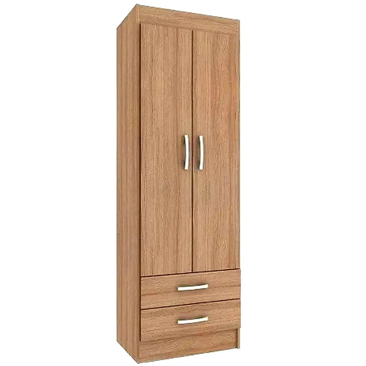 Guarda Roupa Atalaia 2 Portas 2 Gavetas Solteiro Evidencia CINAMOMO
