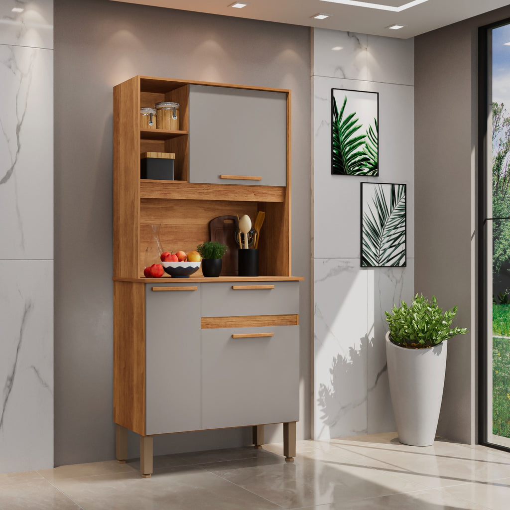 Kit Cozinha Lia 3P1G - Móveis furniture