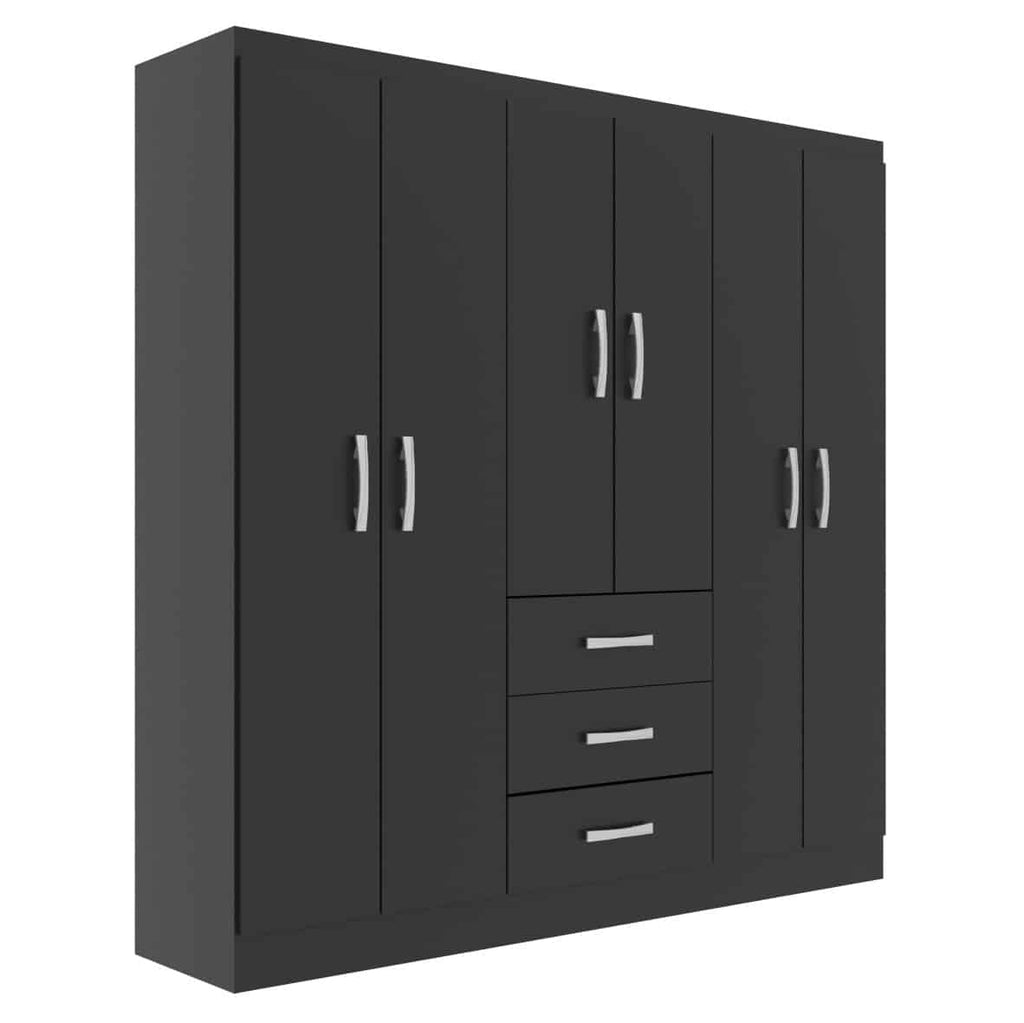 GUARDA ROUPA SEVILHA 6P 3G – EVIDÊNCIA MÓVEIS