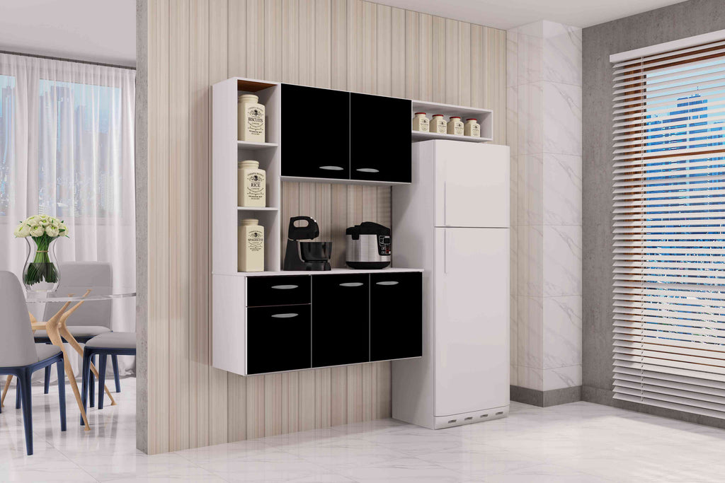 Cozinha Susp com Balcao Isis 163 - Móveis furniture