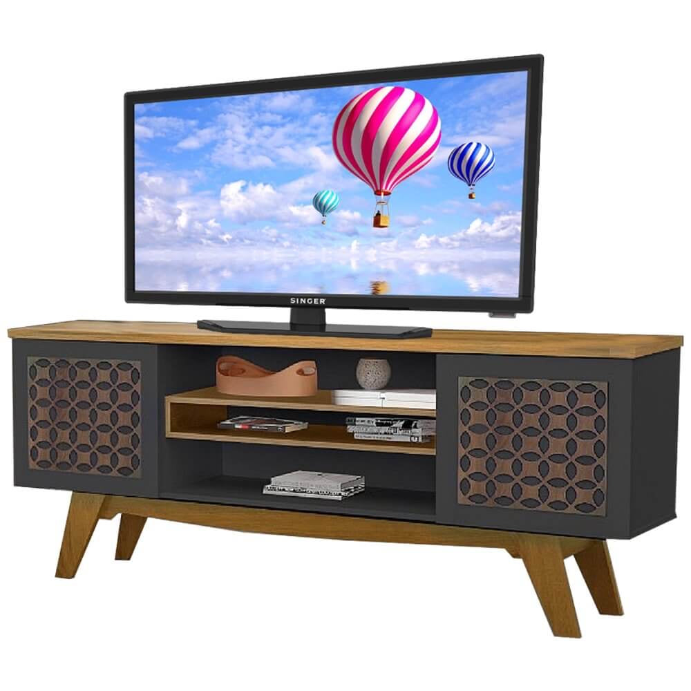 Rack Beatriz para TV até 65 Polegadas 2 Portas Rud Rack - Móveis furniture