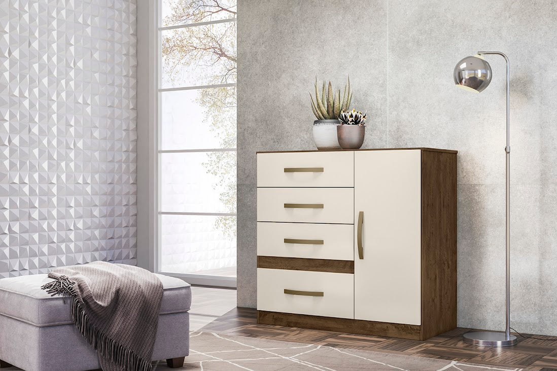 COMODS VÊNUS CASTANHO/BAUNILHA TR