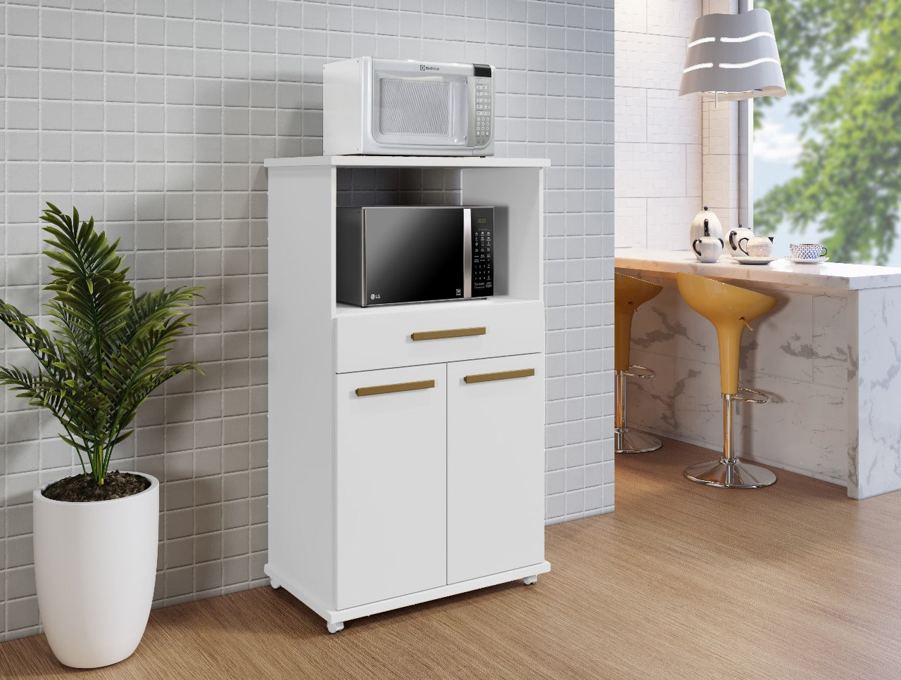 Balcão Conquista – Branco