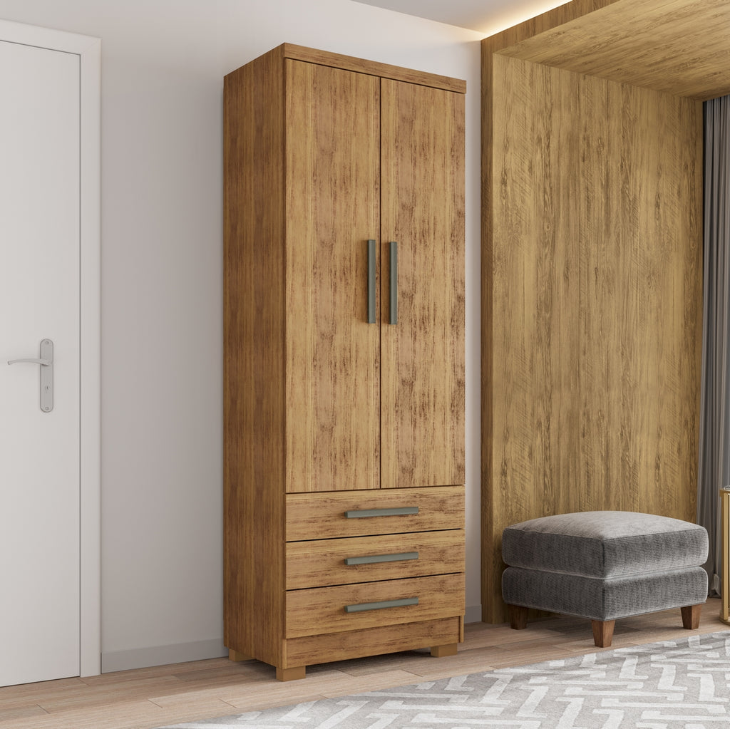 Guarda-Roupa Floripa 0,61 m Cedro – RUDRACK