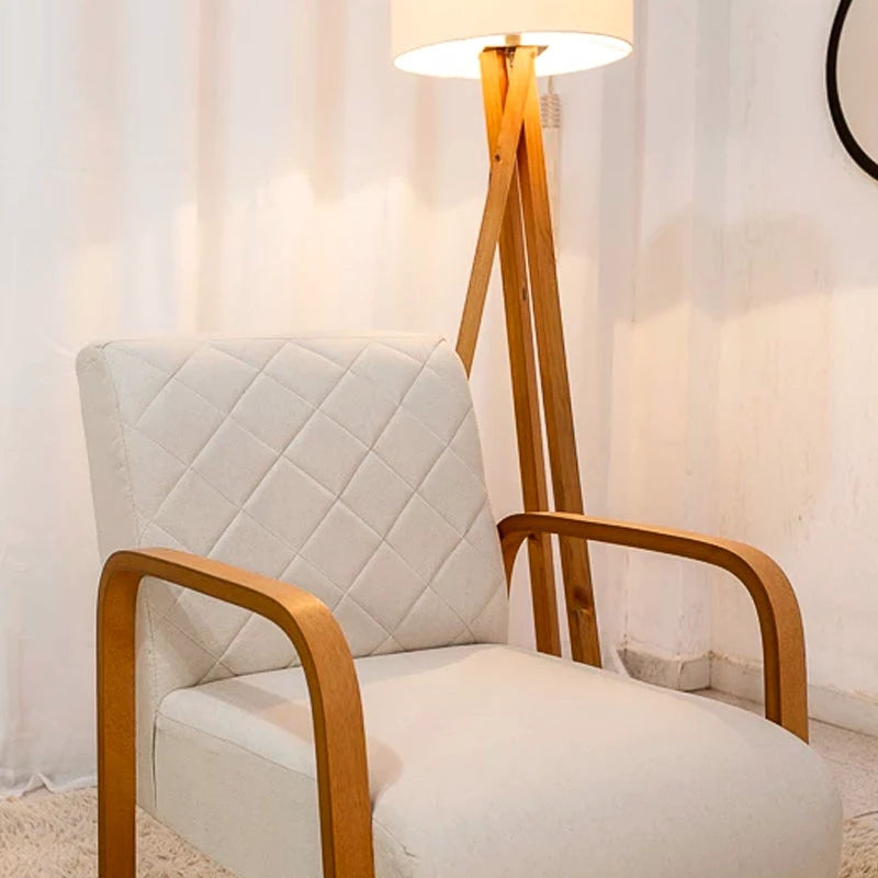 Poltrona Ayla Linho bege