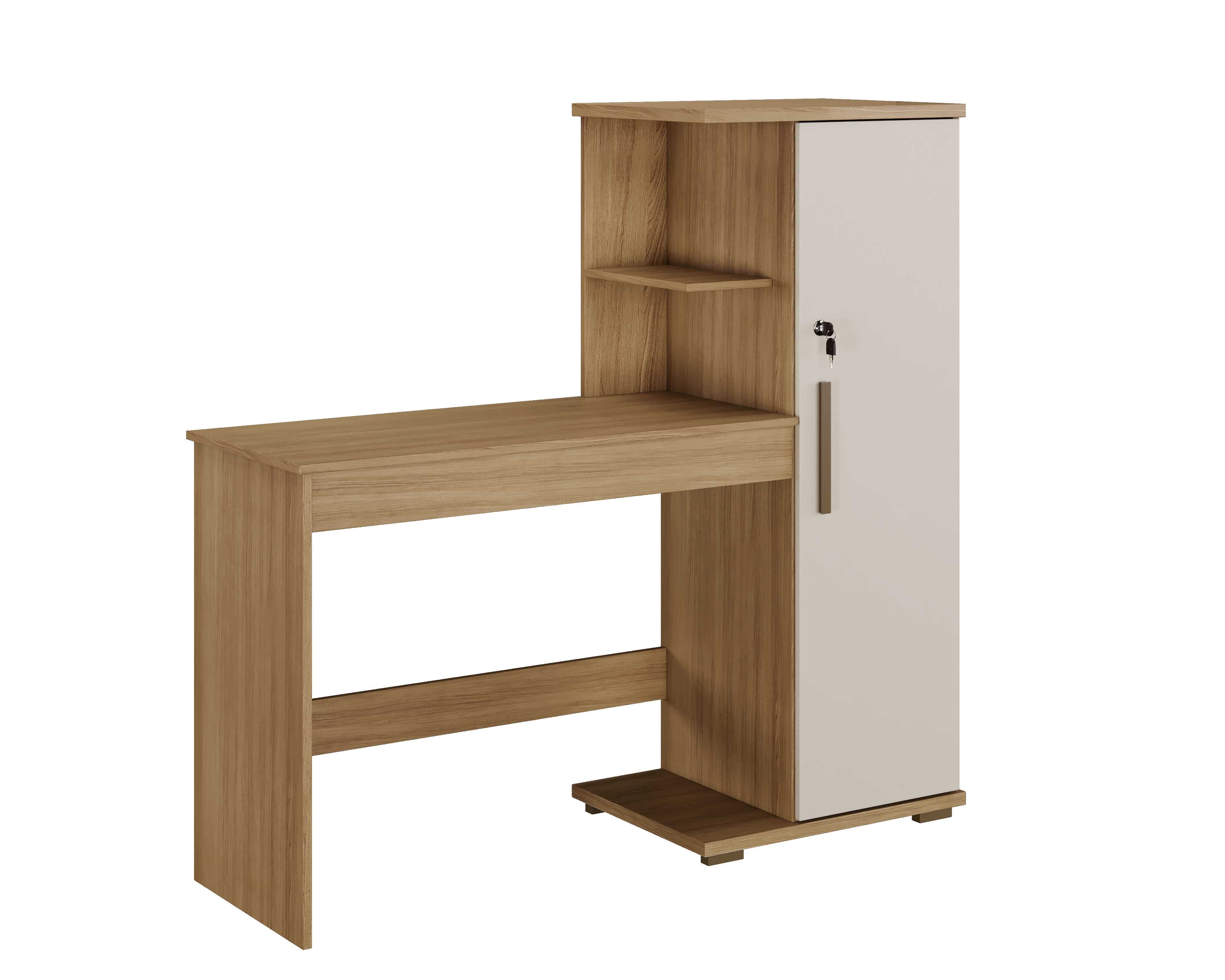 Escrivaninha Savana 1P Cinamomo Off White Arte Moveis