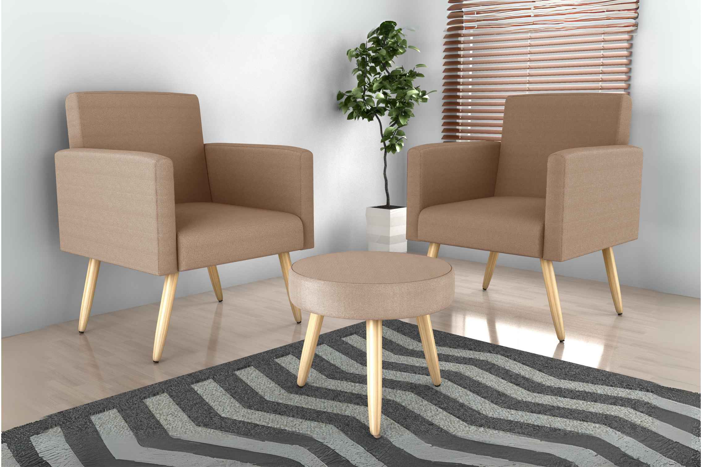 CJ 2 POLTR+PUFF DALLAS VEL CAPPUCCINO/E434 – MATRIX