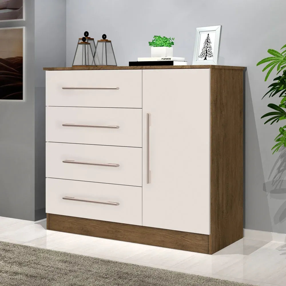 Comoda Malibu New 4G1P - Móveis furniture