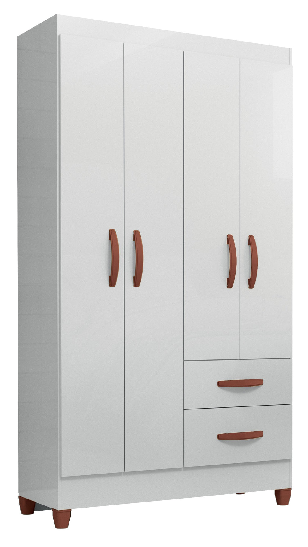 Guarda Roupa Fortaleza 4 Portas