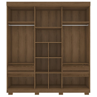 Guarda-Roupa (4 Gavetas) Porto Bello New 2,007 m Mel – RUD RACK