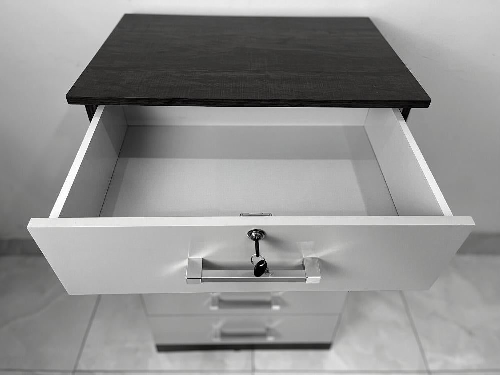 Cômoda 5 gavetas Ref.: 013 – Branco - Móveis furniture