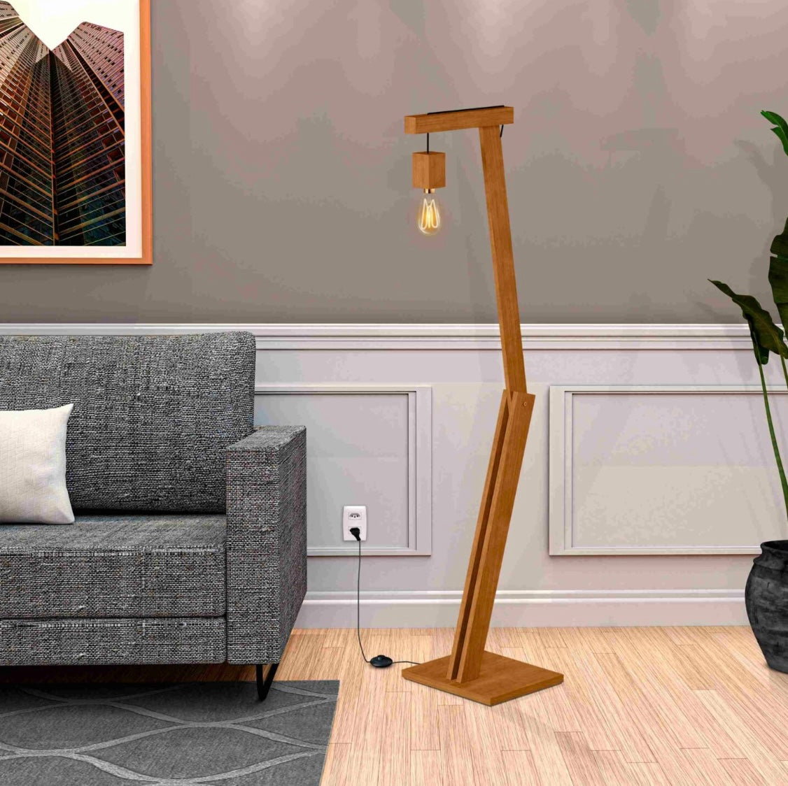 Luminaria Pelicano Nature