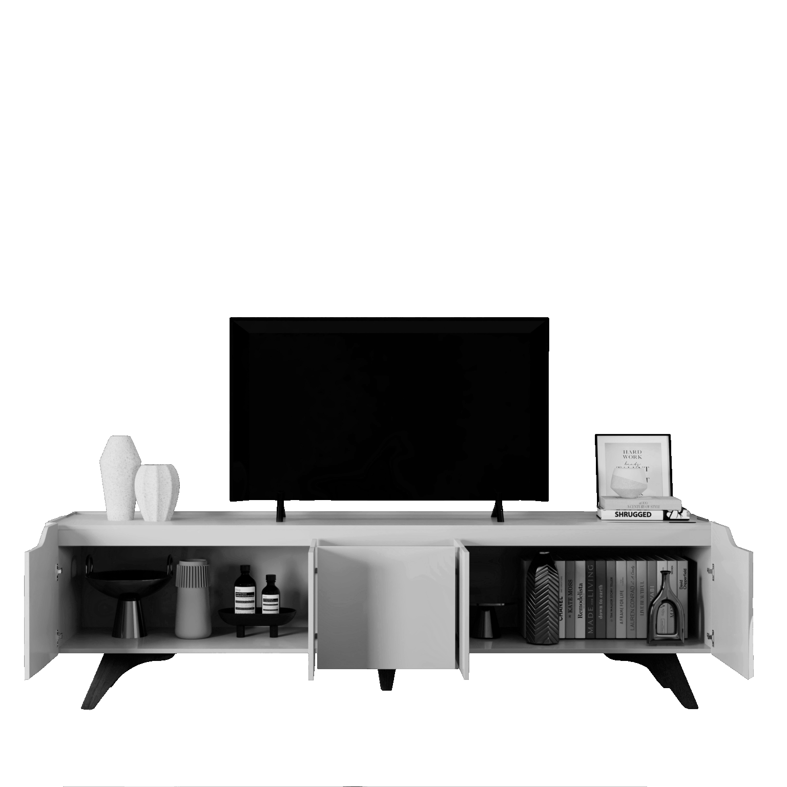 Rack até 75″ Atenas 220 Naturale – MAVAULAR