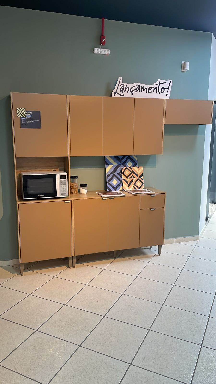 Cozinha Completa (com Balcão) Soul Freijó/Caramelo – KIT’S PARANÁ