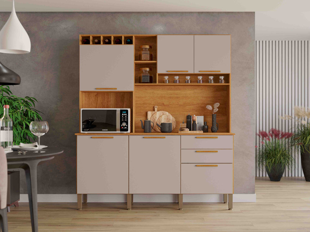 Kit Cozinha NewTopazio 6P2G - Móveis furniture