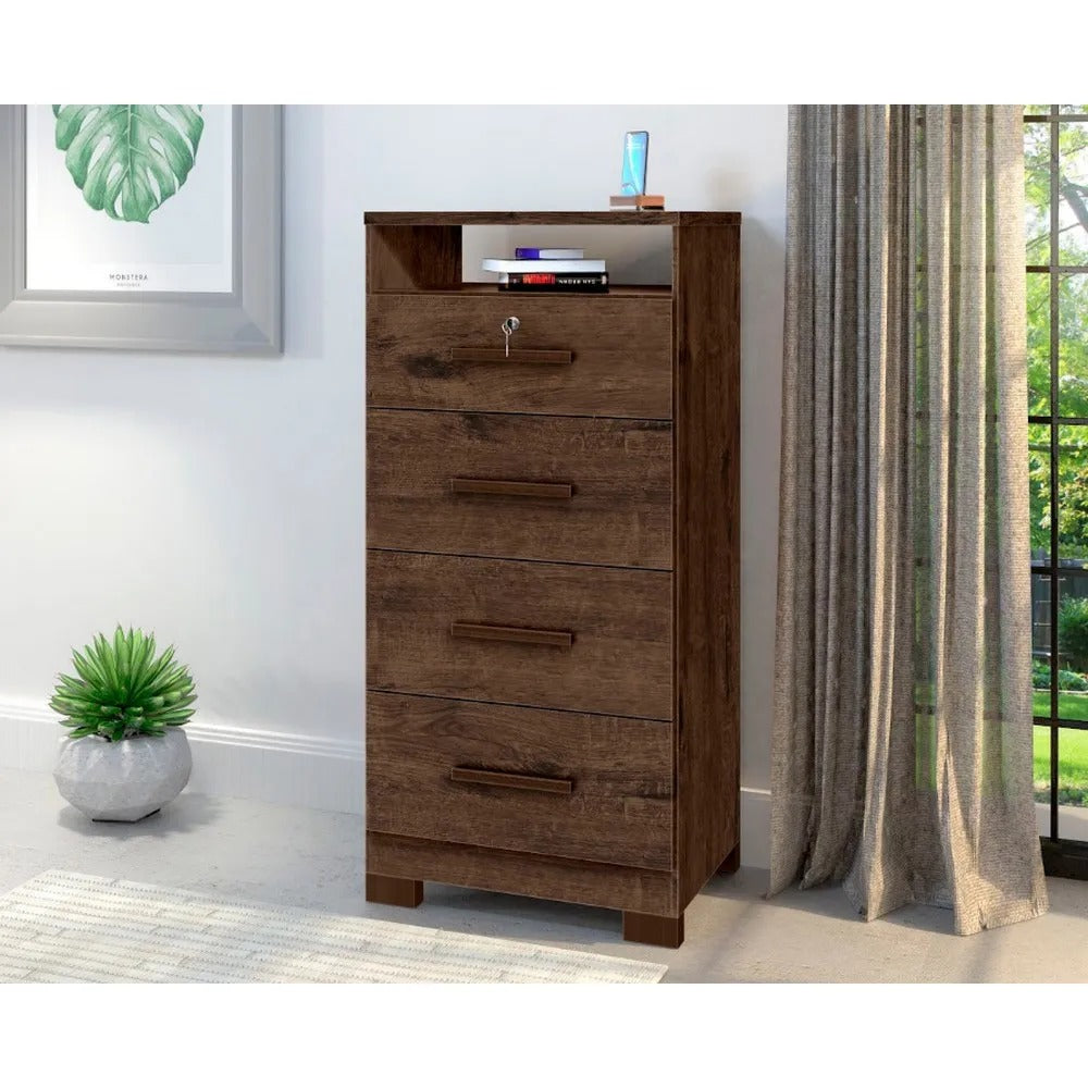 Comoda Primordial Max 4G Jacaranda Zanzini Moveis - Móveis furniture