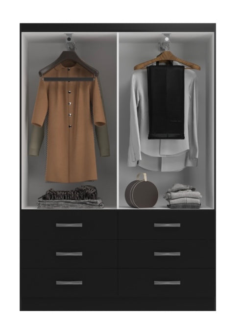 ROUPEIRO VENEZA PRETO - Móveis furniture