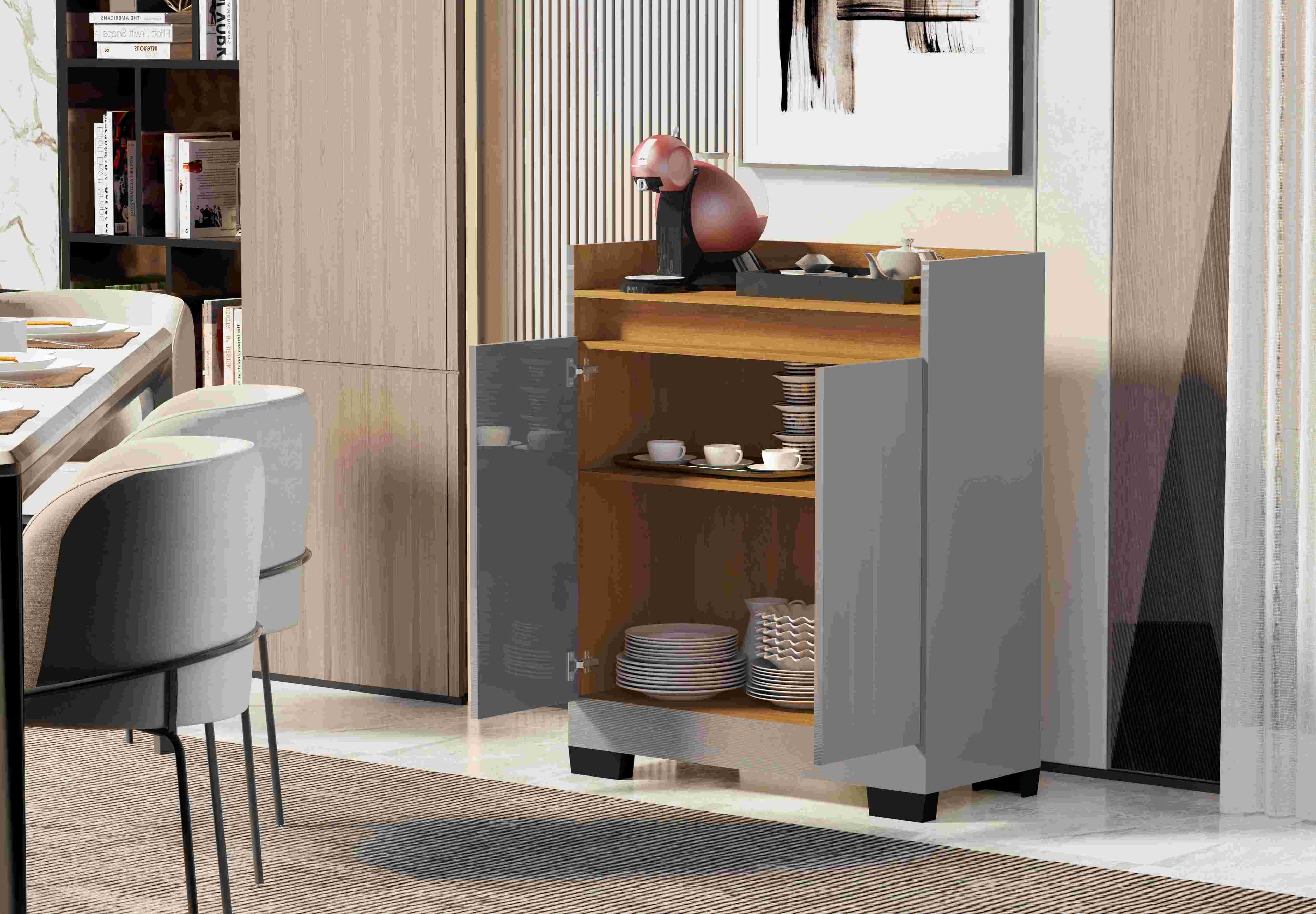 Buffet Real 2P Perola.Mel Primus - Móveis furniture