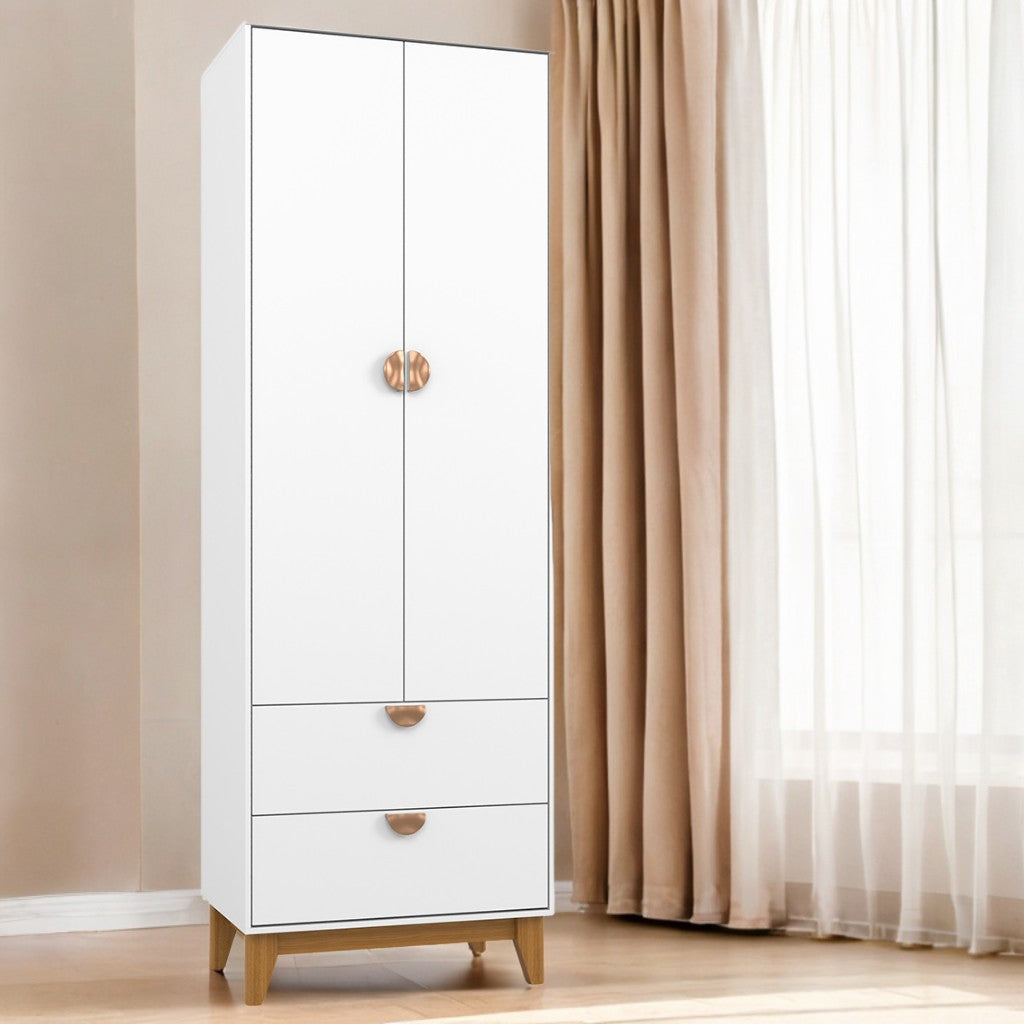 Guarda-Roupa 2 Portas Magia Branco – BATROL MÓVEIS