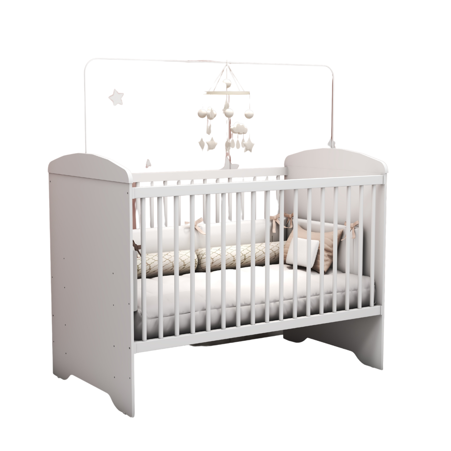 Berço Eloa Mini Cama Carolina Baby