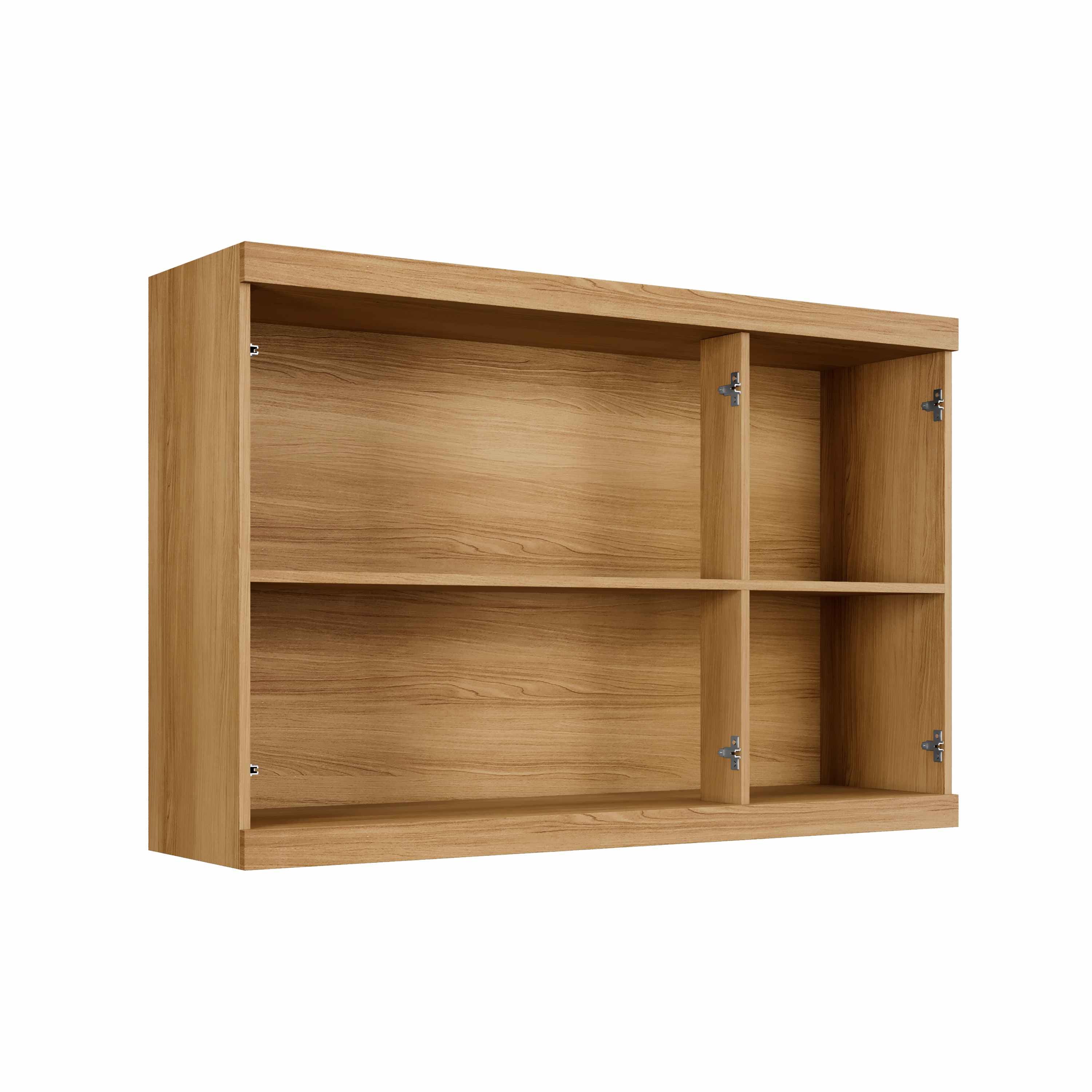 Armario Aereo Talisma 120 3P Cinamomo.Off White Arte Moveis