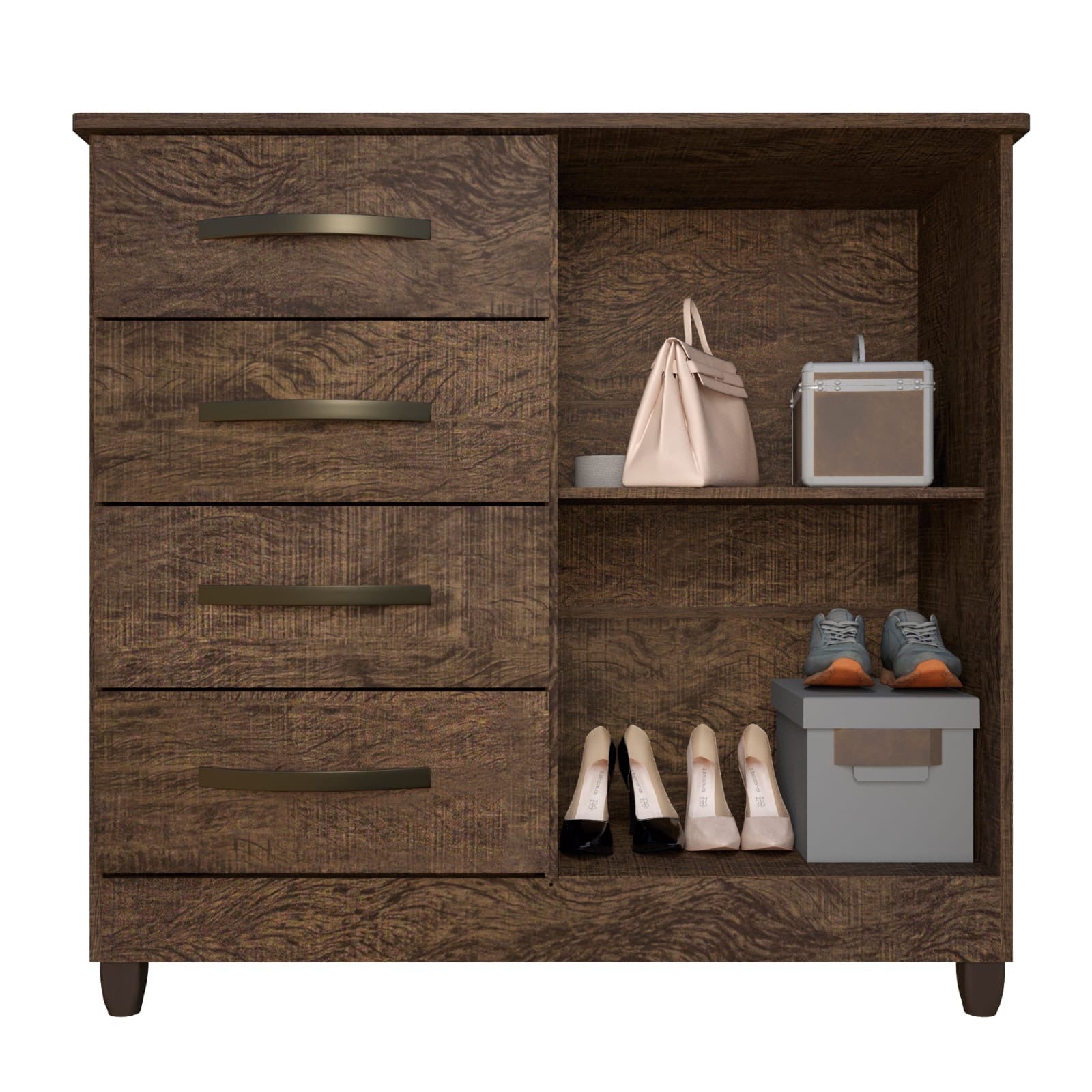 CÔMODA DUBAI C/ SAPATEIRA - Móveis furniture