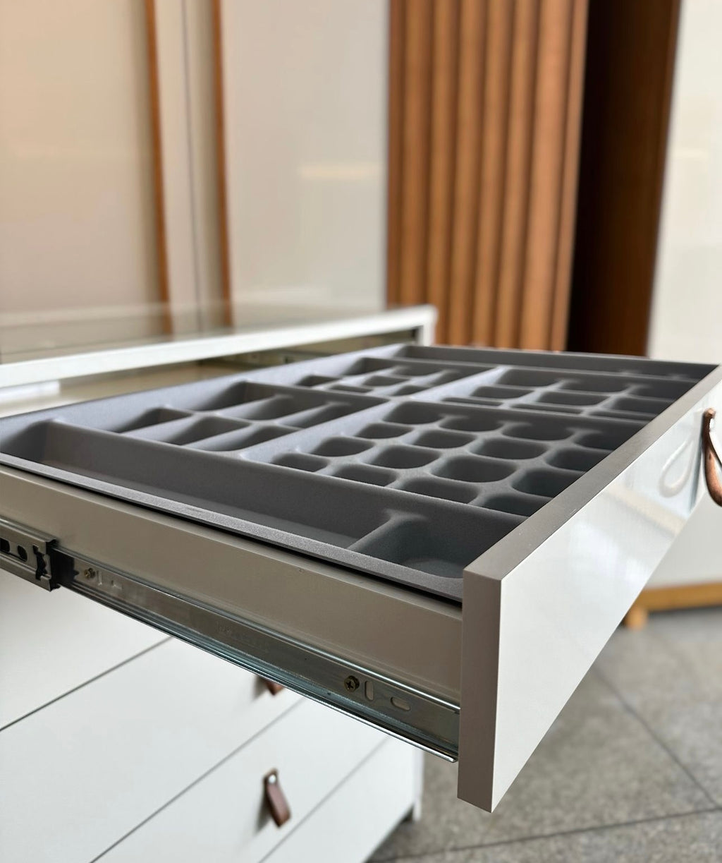 Comoda Ilha Innova 5G Off White Gelius - Móveis furniture